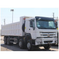 China famous brand SINOTRUCK HOWO 4axle 8x4 371hp heavy dump truck for sale